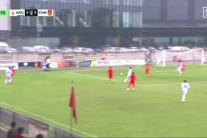难顶️U17国足开场4分钟丢球，阿根廷U17中路包抄破门