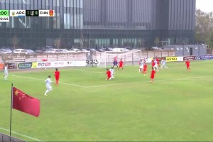 U17国足补时送点️阿根廷U17点球破门2-0领先